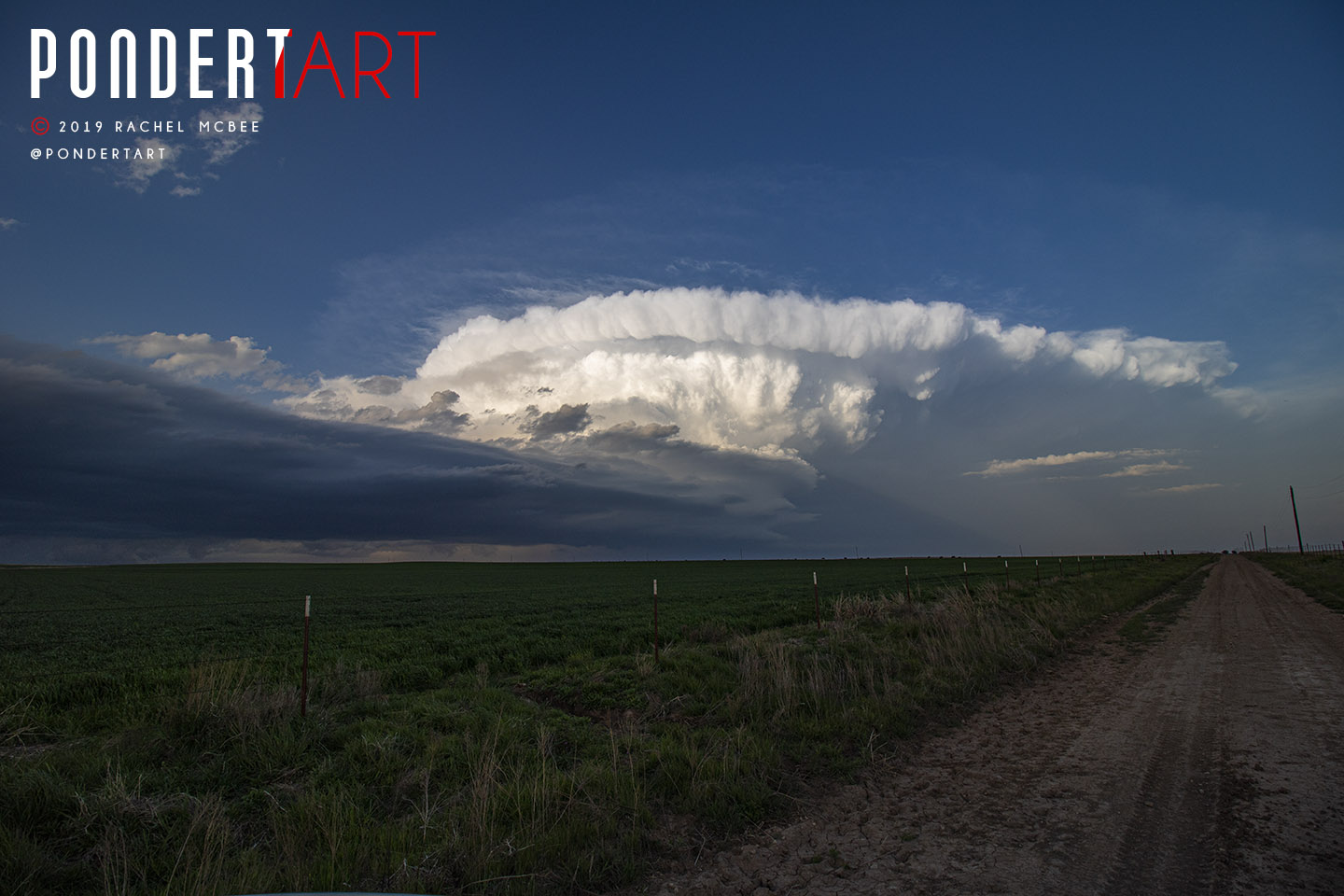 Hollis, OK supercell - from a distance